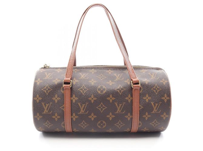 Bolsa de mão Louis Vuitton Papillon 30 Monogram Marrom