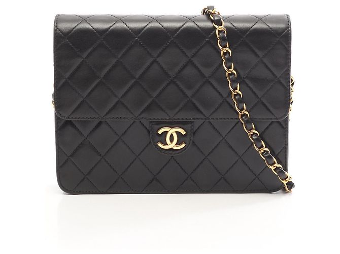 Sac à épaule Chanel Matelassé Single Flap avec fermoir push-lock