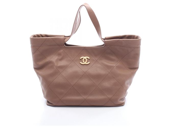Borsa Chanel Matelassé in grigio Marrone