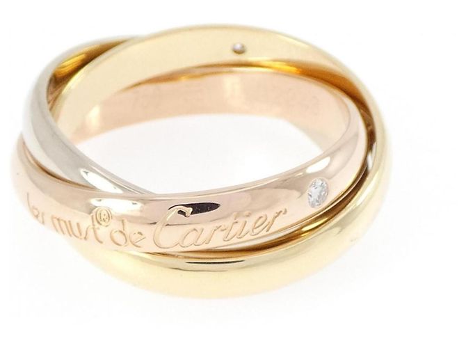 Bague Cartier Trinity 150th Anniversary Limited Edition Doré