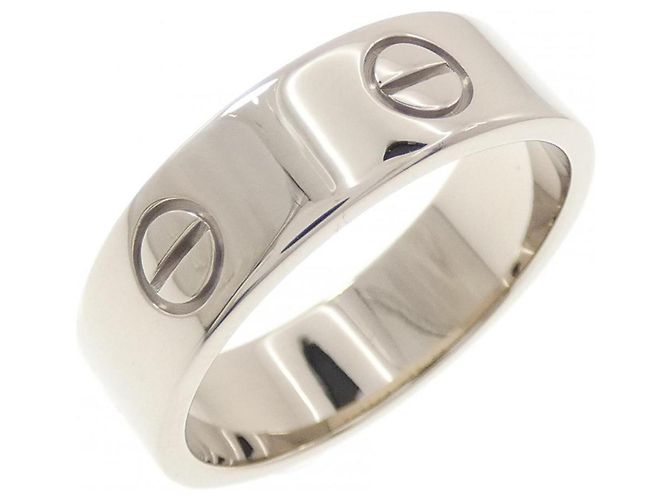 Cartier Love Ring in Weißgold Golden