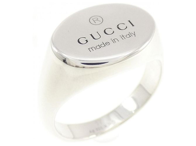 Anel de banda Gucci 925 Silver Band Prata