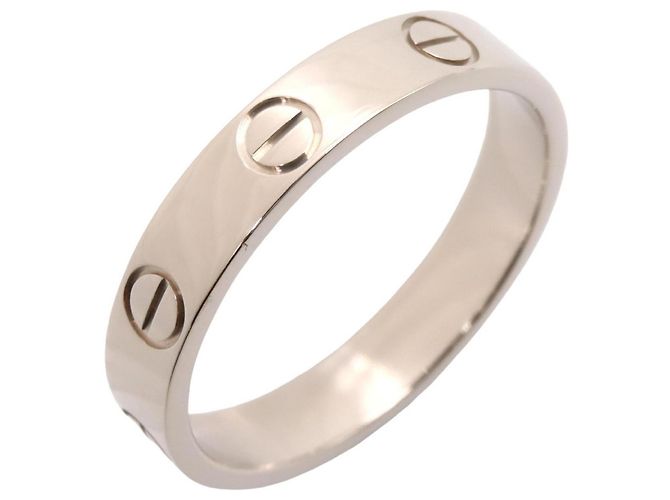 Anillo Cartier Mini Love en oro blanco de 18K