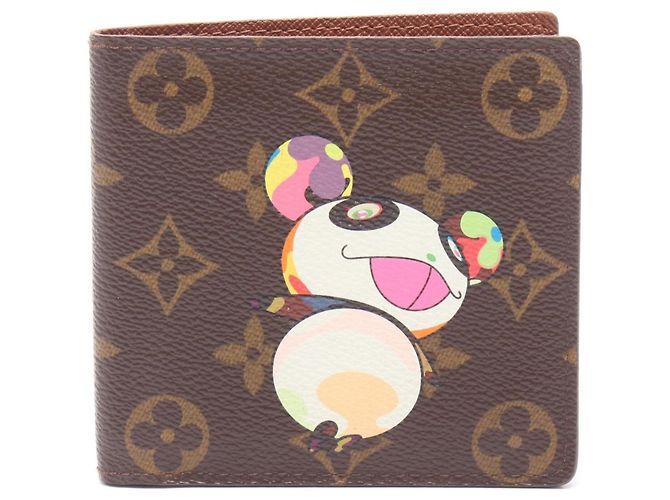 Carteira Louis Vuitton Bi-Fold Marrom Multicor