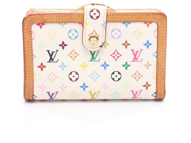 Louis Vuitton Bi-Fold Geldbörse weiß