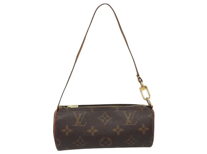Louis Vuitton Papillon Pochette Monogram Canvas Mini Marrom