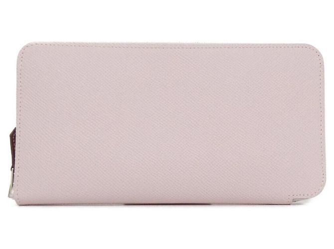 Hermès Cartera bi-fold de seda Hermes ANIMAPOLIS Rosa