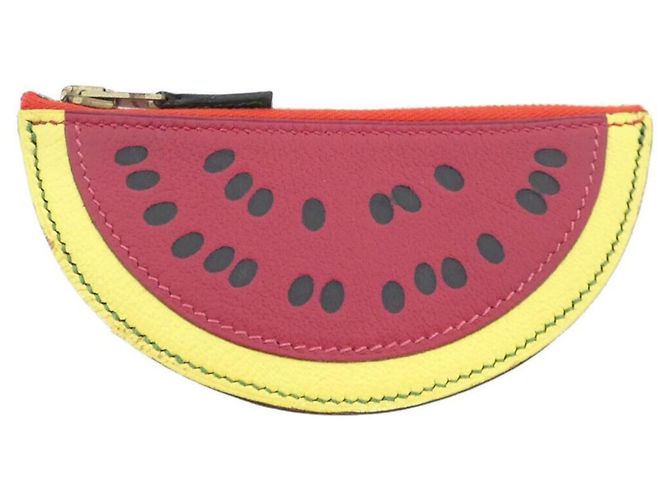 Hermès Hermes Water Melon Coin Case