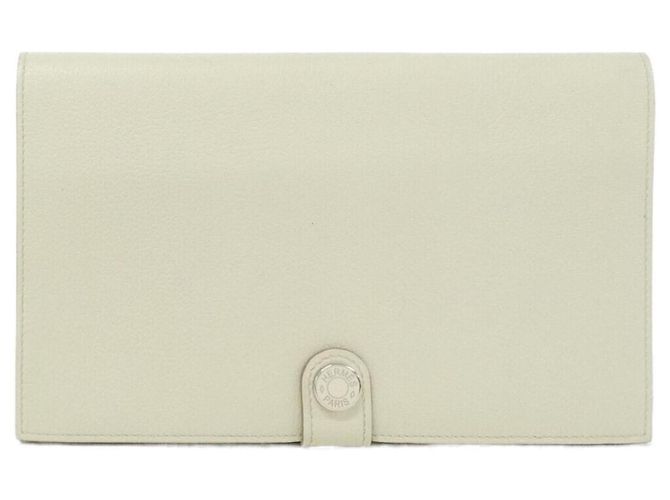 Cartera Hermès R.M.S. Toutain para hombre Blanco