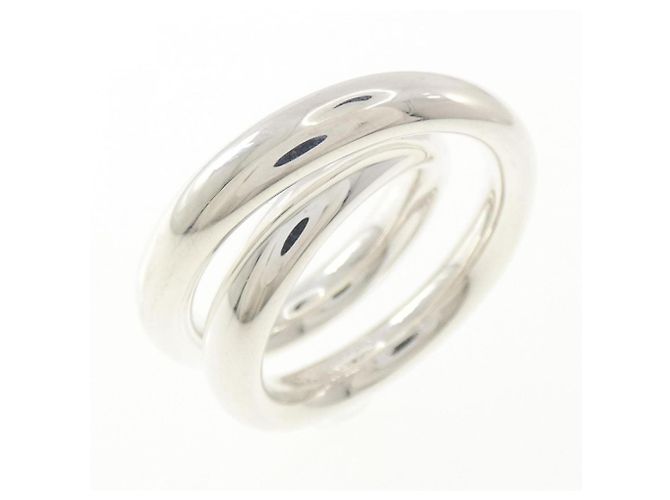 Hermès Hermes Vertige Ring aus Sterlingsilber 925, Größe 52 (US 6.5)