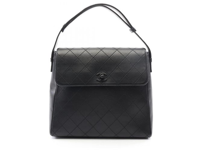 Borsa a tracolla Chanel Matelassé Nero