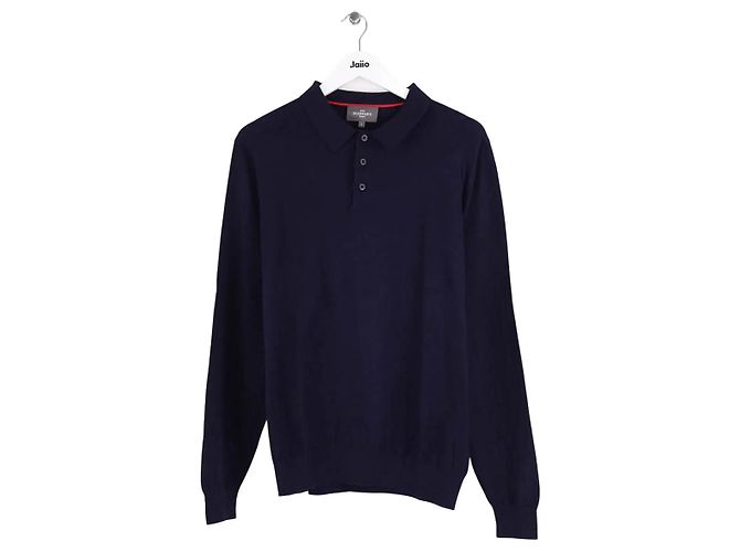 Eric Bompard Kaschmirpullover Marineblau L