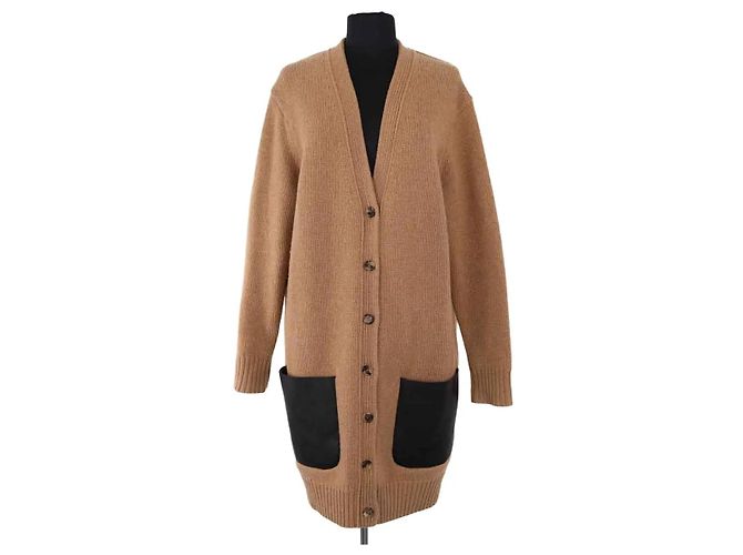 Céline Cardigan aus Wolle camel Kamel