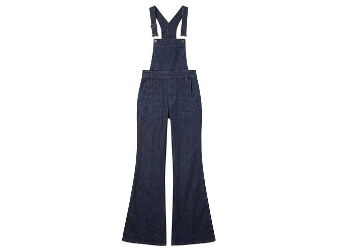 Prada 2000s Denim Dungarees