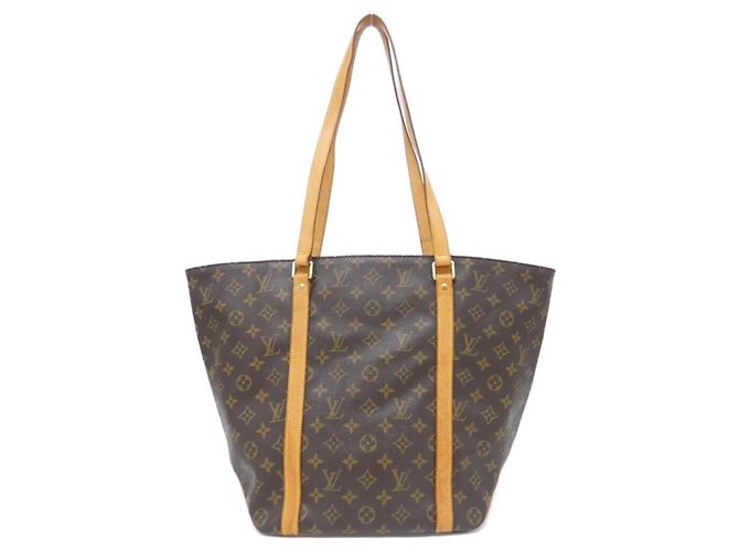 Bolso Shopping Louis Vuitton Monogram Castaño Monograma