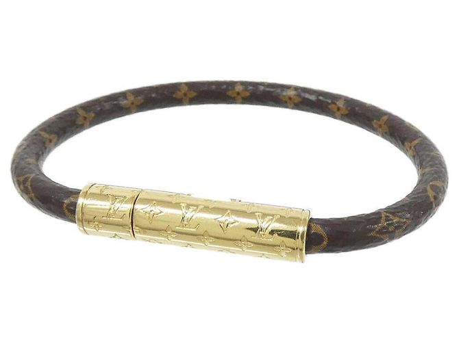 Bracelet à breloques Monogram Louis Vuitton Marron Monogramme