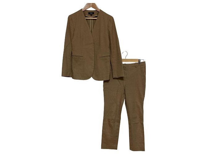 Theory STRETCH CANVAS Suit Set Beige