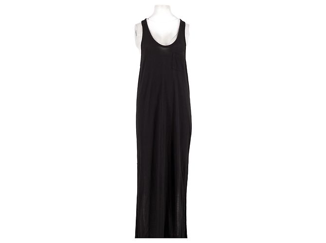 T By Alexander Wang Maxikleid Schwarz