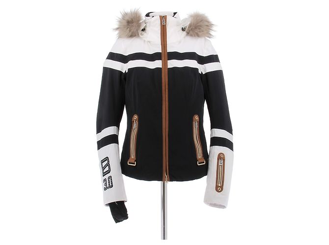Bogner Steppjacke blau und weiß