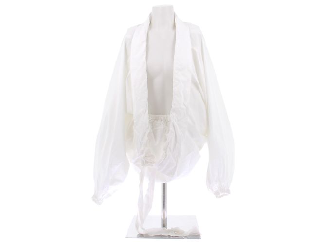 Blusa Jean Patou de algodón blanca Blanco