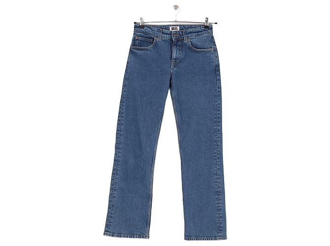 Autre Marque MUD JEANS Vaqueros acampanados de algodón azul