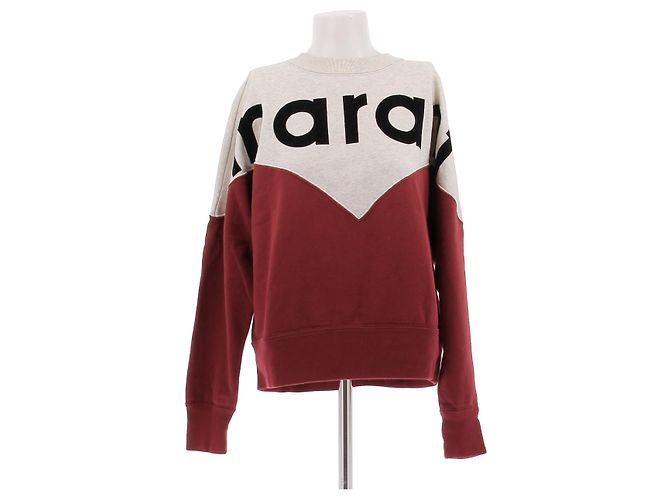 Isabel Marant Etoile Marant Pullover beige und rot