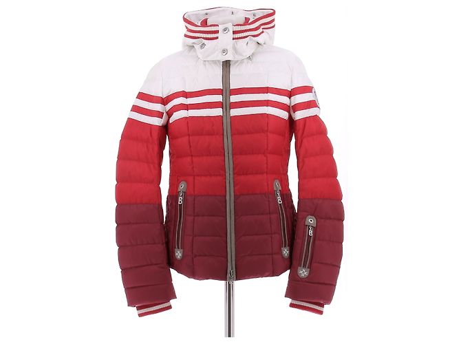 Bogner Doudoune rouge et blanc Red
