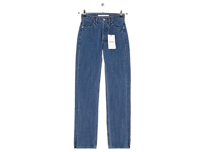 Vaqueros High RUADH azules de algodón talle alto US 25