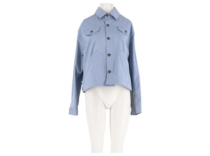 Autre Marque FRAME Baumwolljacke blau