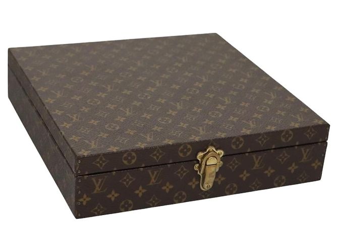 LOUIS VUITTON Monogram Jewelry case Jewelry Box LV