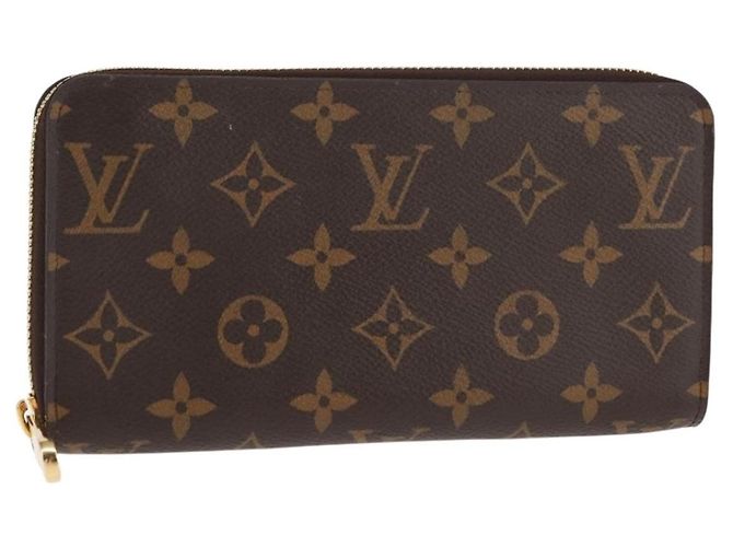 LOUIS VUITTON Monogram Zippy Wallet Long Wallet M42616 LV
