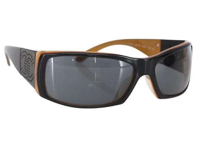 Gafas de sol CHANEL plástico Marrón CC