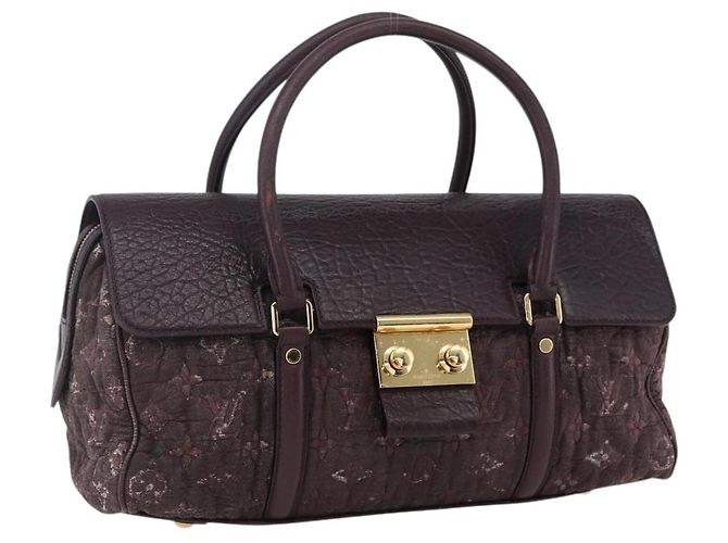 LOUIS VUITTON Monogram Voluptuous Tote Bag Bordeaux M93474 LV