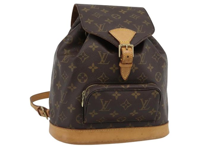 LOUIS VUITTON Monogram Montsouris MM Rucksack M51136 LV