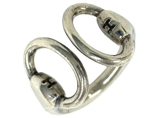Hermès Hermes Vintage Nausicaä Bandring Silber