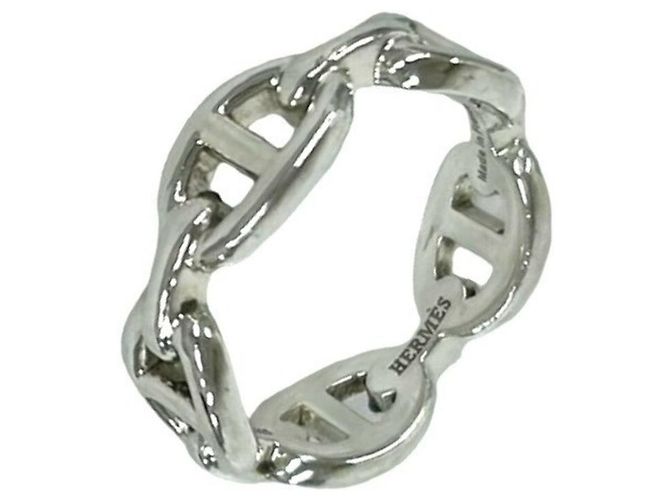 Ring Hermès Anello Hermes Enchainée PM in argento sterling