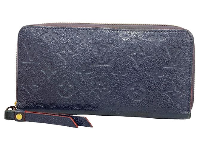Cartera Zippy Louis Vuitton Monogram Empreinte Roja