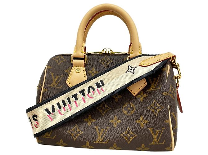 Bolsa Louis Vuitton Monogram Speedy Bandoulière 20 Preto