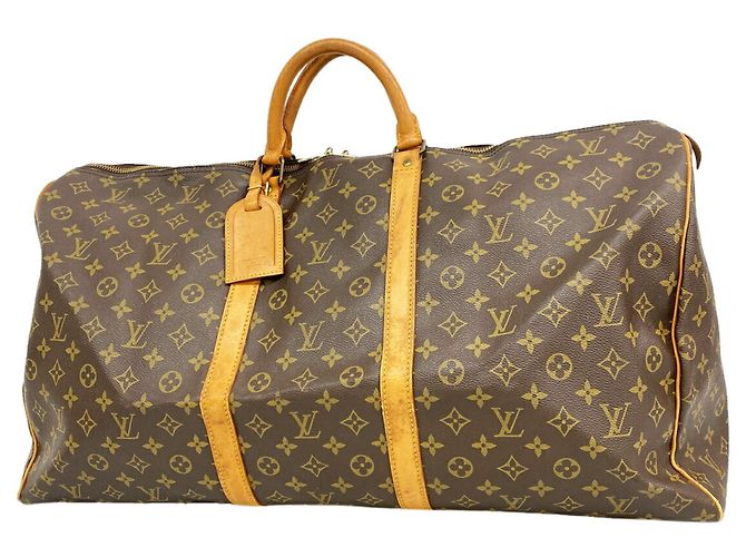 Louis Vuitton Boston Monogram Keepall 60 Marron