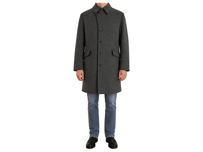 Abrigo Paul Smith de lana gris