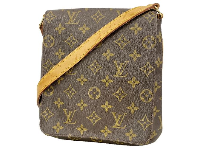Bolsa de Ombro Louis Vuitton Monogram Musette Salsa Marrom