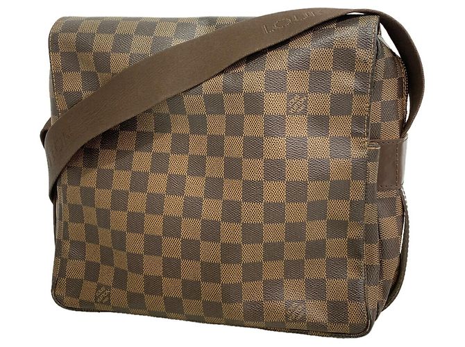 Borsa a tracolla Louis Vuitton Damier Naviglio Damier ebene