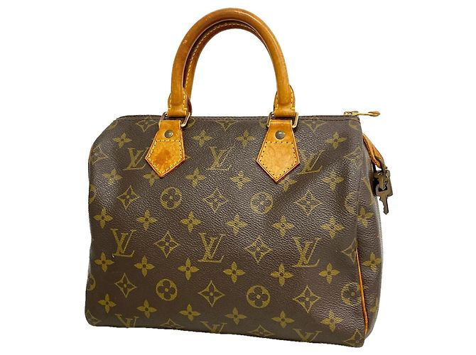 Bolsa Louis Vuitton Monogram Speedy 25 Marrom