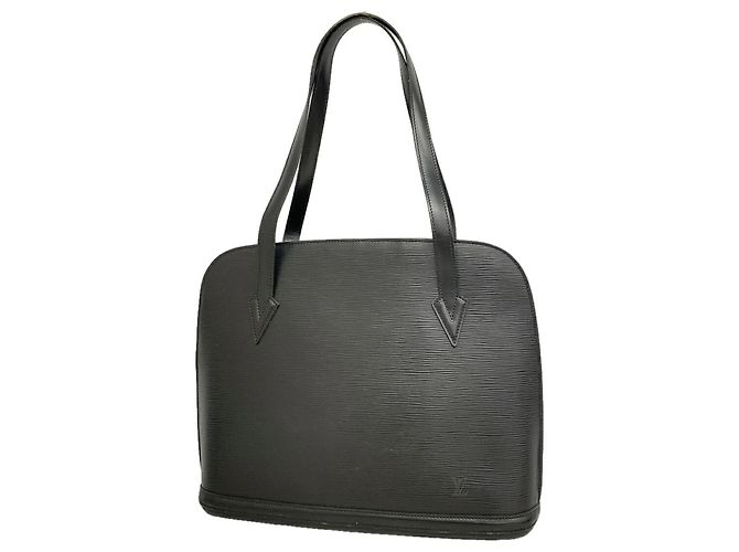 Borsa a tracolla Louis Vuitton Epi Lussac Nero