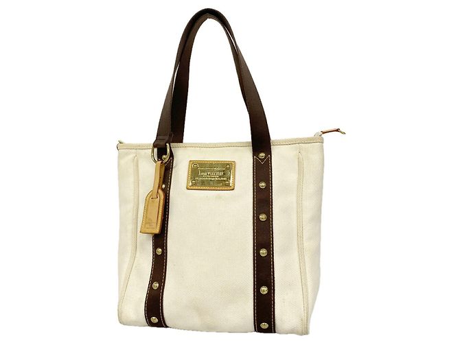 Sac Cabas Louis Vuitton Antigua MM Écru