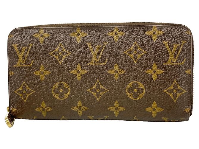 Carteira Zippy Monogram Louis Vuitton Marrom