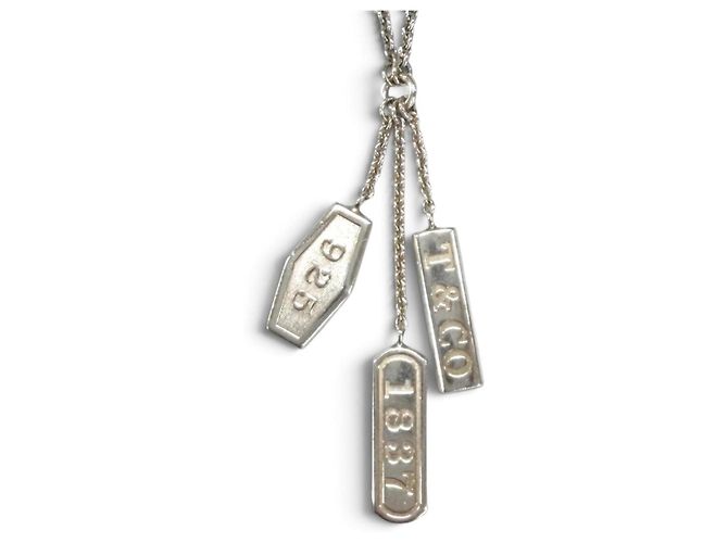 Autre Marque Collier Tiffany & Co. 1837 Element Triple Tag