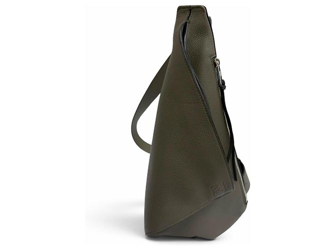Loewe Anton Leather Anagram Shoulder Bag
