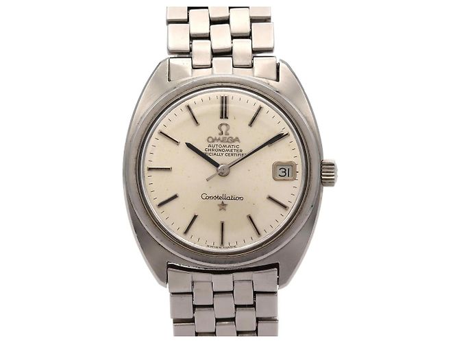 Omega Constellation Chronometer 168.017 Automatische Uhr aus Edelstahl