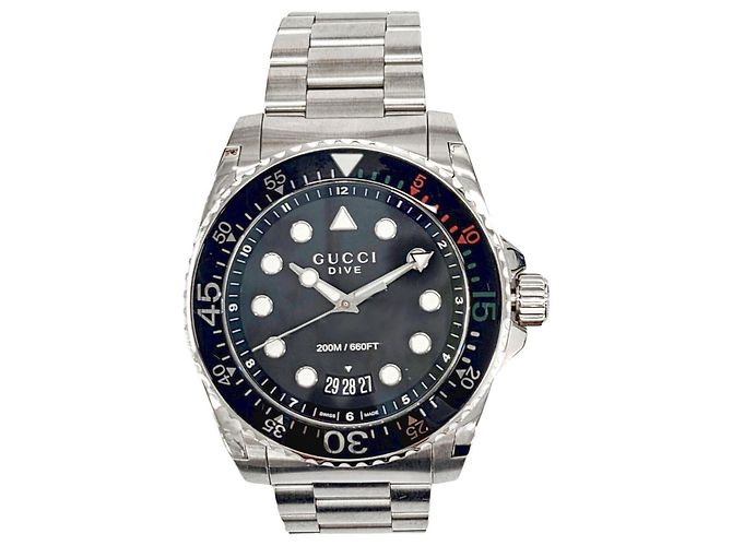 Relógio Gucci Dive em aço inoxidável Quartz